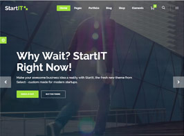 Startit – A Fresh Startup Business Theme