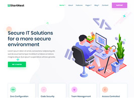 StartNext – IT Startups WordPress Theme