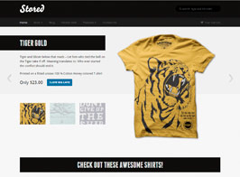 Stored – Ecommerce WordPress Theme for Cart66