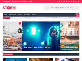 Storm – Clean Magazine & Blog Theme