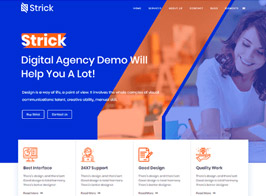 Strick – Creative Agency WordPress Theme