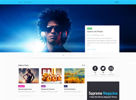 Supreme – Retina Responsive Magazine/Blog WP Theme