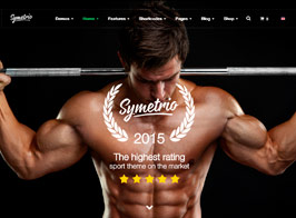 Symetrio – Gym & Fitness WordPress Theme