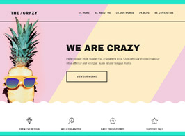 TheCrazy – Creative Agency WP Template