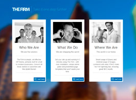 The Firm – Simple Company WordPress Theme