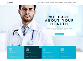 The Hospital – One and Multi Page Health Theme
