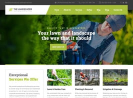 The Landscaper – Lawn Landscaping WP Theme