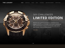 The Luxury – Darklight Responsive WordPress Theme