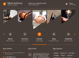 Themis – Law Lawyer Business WordPress Theme