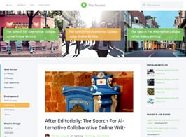 The Reader WordPress Minimal Blog Theme