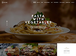 The Restaurant – Restauranteur and Catering One Page Theme