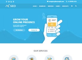 The SEO – Digital Marketing Agency WordPress Theme