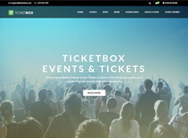TicketBox – Event Tickets WordPress Theme