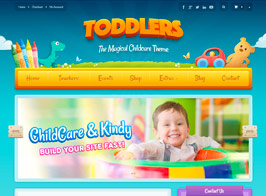 Toddlers – Kids, Child Care & Playgroup WordPress Theme