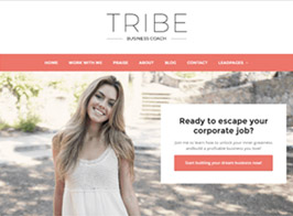 Tribe Coach – Feminine Coaching Business WordPress Theme