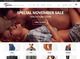 Tyrion – Flexible Parallax e-Commerce Theme