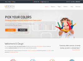 uDesign – Responsive WordPress Theme