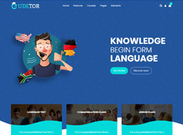 Udetor – LMS Education WordPress Theme