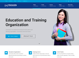 University – Education, Event and Course Theme