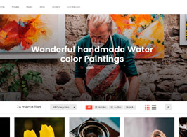 Uploader – Advanced Media Sharing Theme