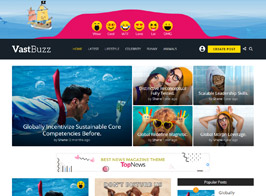 Vast Buzz – Viral Magazine WordPress Theme