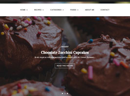 VeggiePress – Food & Recipe WordPress Theme with AJAX Navigation and Rating System