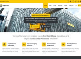 VENTURE – Corporate And Business WordPress Theme