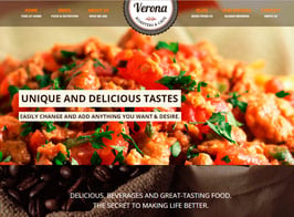 Verona – Restaurant Cafe Responsive WordPress Theme
