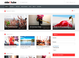 VideoTube – Responsive Video WordPress Theme