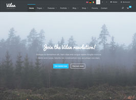 Vilan – Corporate, Shop & Forum WordPress Theme