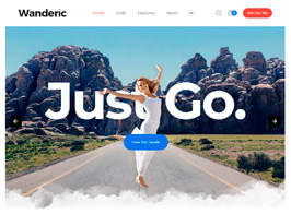 Wanderic – Travel Blog & Lifestyle WordPress Theme