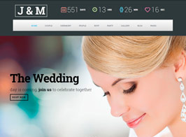 Wedding Suite – WordPress Wedding Theme