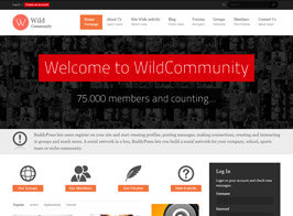 WildCommunity – BuddyPress Theme