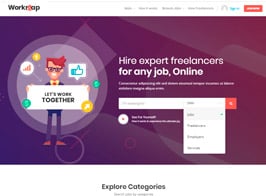Workreap – Freelance Marketplace and Directory WordPress Theme