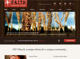 WP-Church – powerful theme for churches