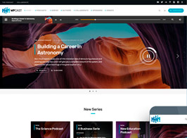 Wpcast – Audio Podcast WordPress Theme