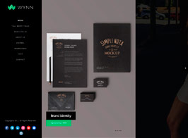 Wynn – Fullscreen Ajax Portfolio / Photography Theme