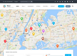 WYZI – Social Business Finder WordPress Directory Theme