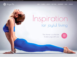 Yoga Fit – Sports, Fitness & Gym WordPress Theme