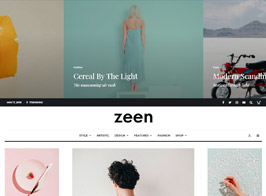 Zeen | Next Generation Magazine WordPress Theme