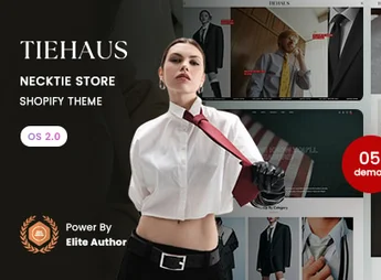 Tiehaus – Necktie Store Shopify 2.0 Theme