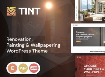 Tint – Renovation, Painting & Wallpapering WordPress Theme