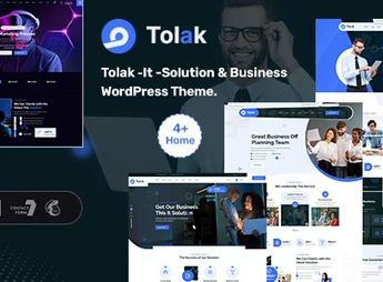 Tolak – It Solution & Business WordPress Theme