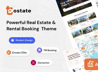 Tostate – Property Listing & Real Estate Ads WordPress Theme