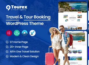 Tourex – Tour & Travel Booking WordPress Theme