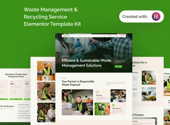 Tracyle – Waste Management & Recycling Service Elementor Template Kit