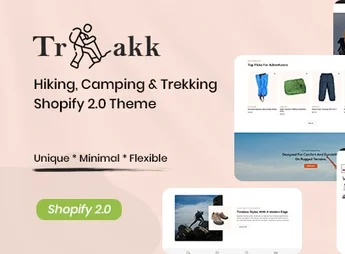 Trakk – Hiking, Camping & Trekking Shopify 2.0 Theme