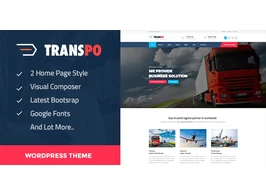 TRANSPO – Logistic & Transport WordPress theme