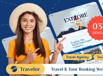 Travelor – Travel & Tour Booking WordPress Theme