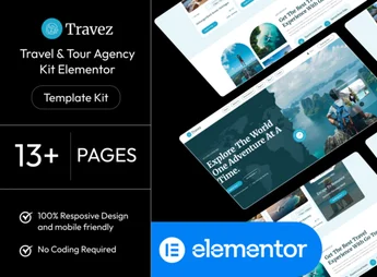 Travez – Travel & Tour Agency Elementor Template Kit